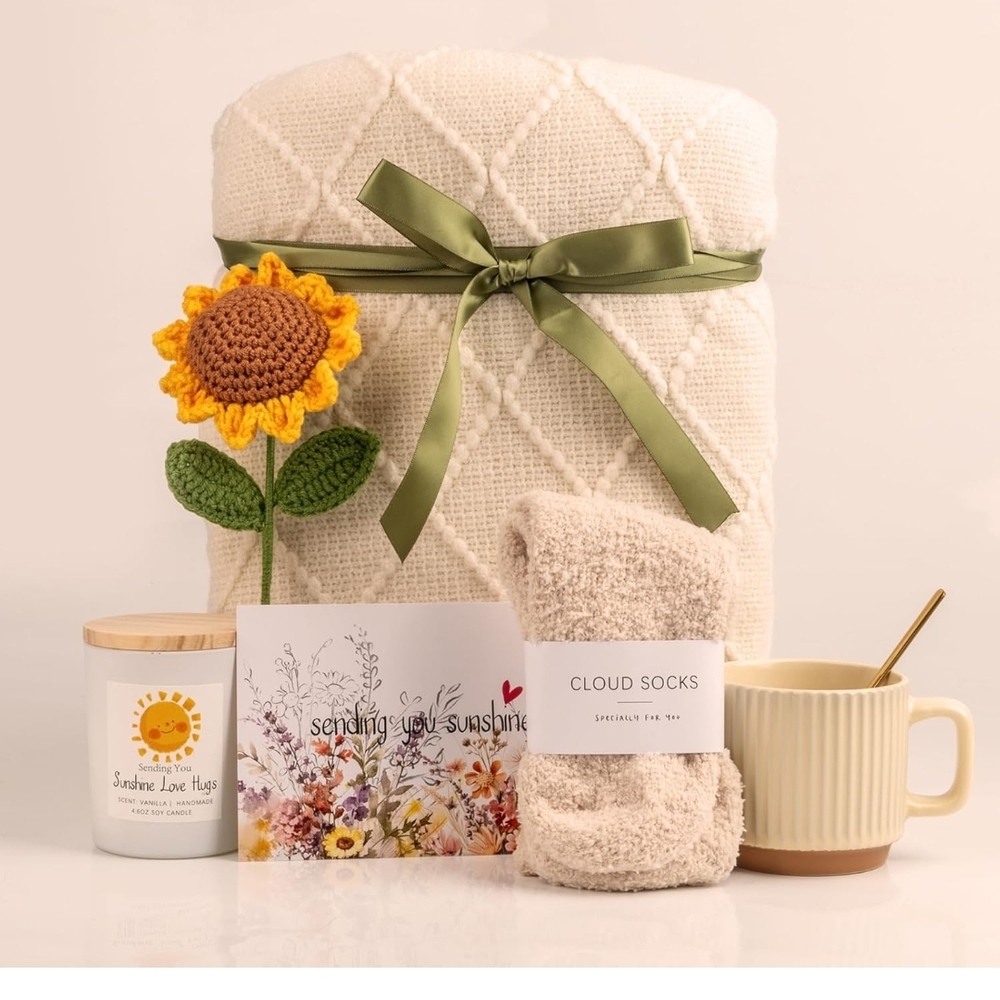 Sending Sunshine Sunflower, Thinking of You Gift Box